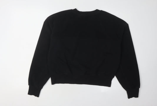 Champion Women's Black Pullover Sweatshirt L