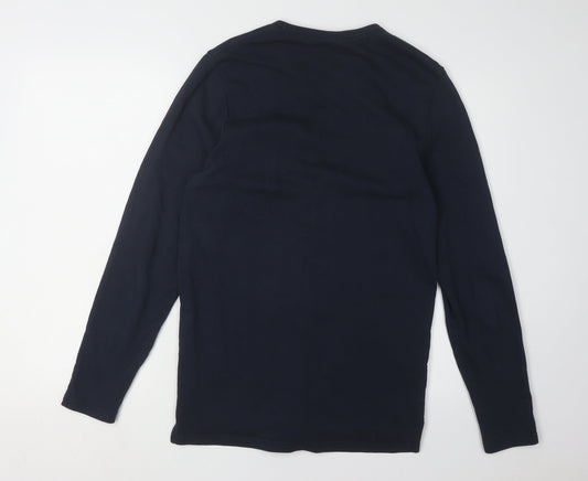 Jack & Jones Blue Unisex Small Pullover Sweatshirt