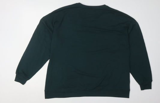 Dr. Seuss Green Grinch Pullover Sweatshirt - Medium