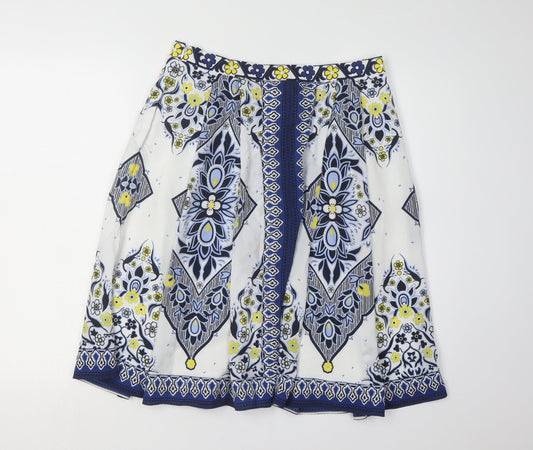 Banana Republic Women's A-Line Multicoloured Skirt Size 4