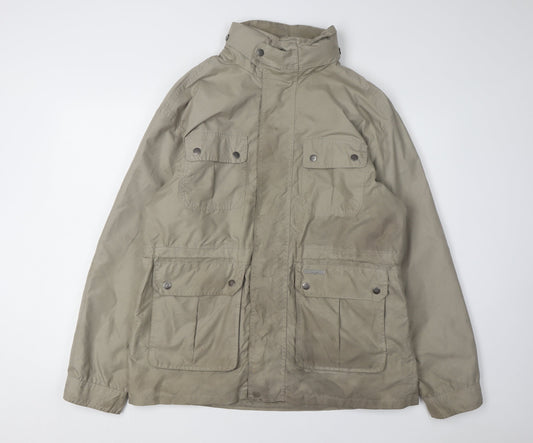 Champion Men's Beige Military Jacket Size L