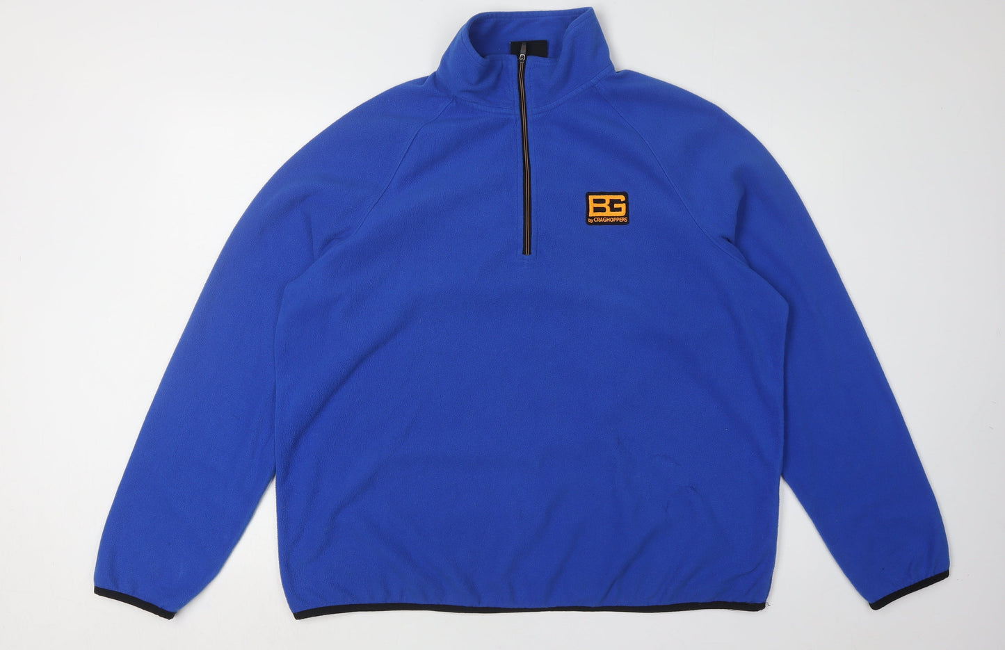 Craghoppers Men's Blue 2XL Fleece Quarter-Zip Sweatshirt
