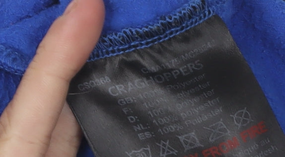 Craghoppers Men's Blue 2XL Fleece Quarter-Zip Sweatshirt