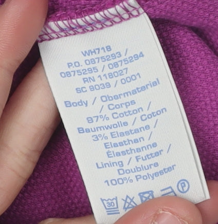 Boden Women's Purple Fit & Flare Dress Size 8P