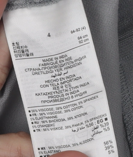 Banana Republic Women's Grey Pencil Skirt, Size 4, Stretch