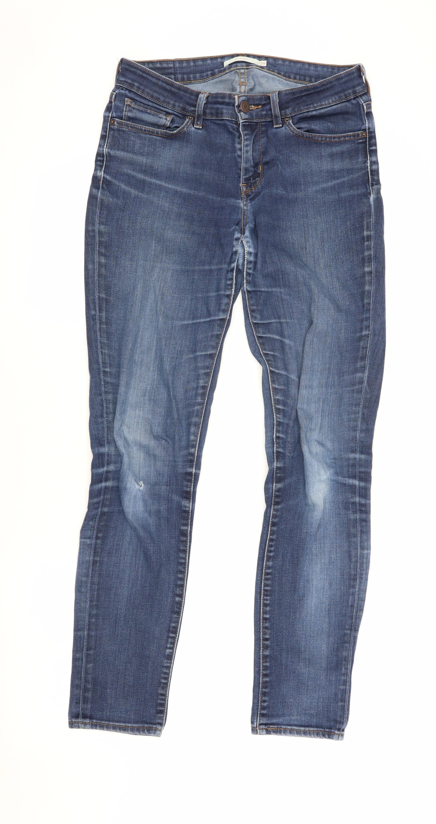 Levi Strauss Women's Blue 711 Skinny Jeans Size 10