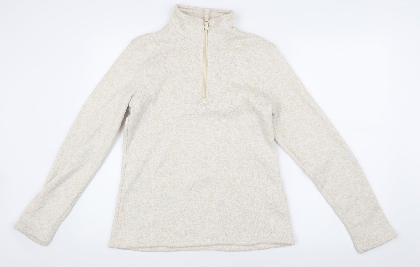 Mountain Warehouse Women's Beige Fleece Sweatshirt