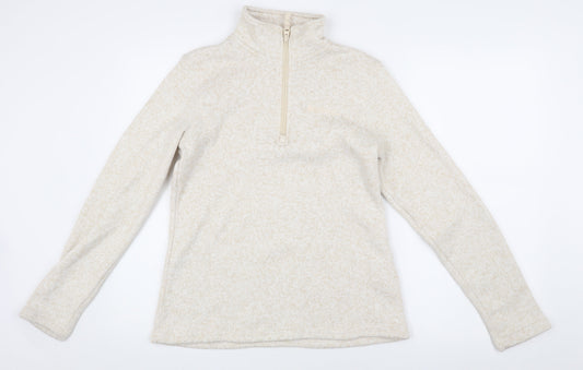 Mountain Warehouse Women's Beige Fleece Sweatshirt