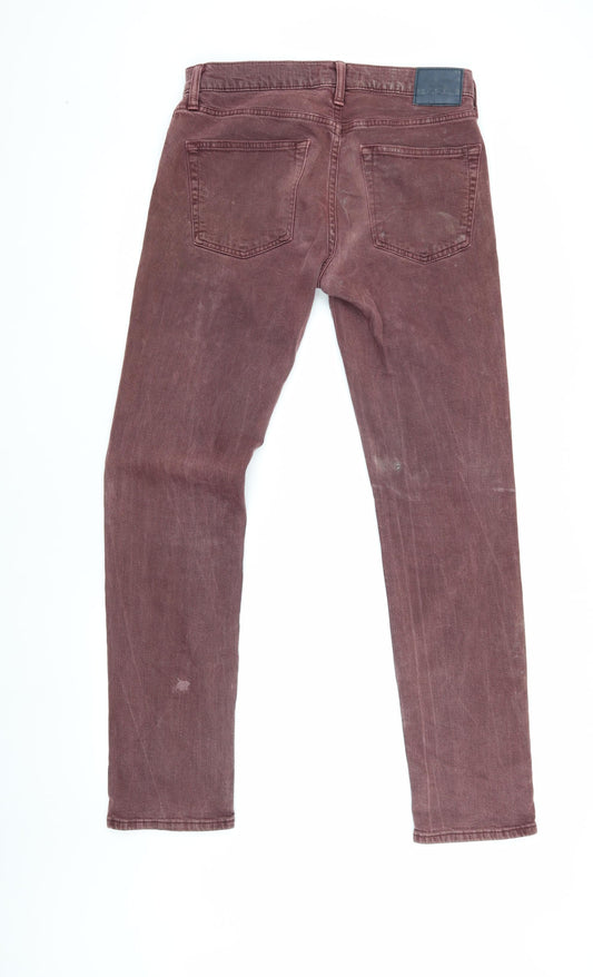 Abercrombie & Fitch Women's Red Skinny Jeans Size 29