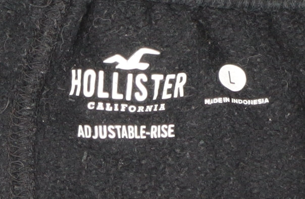 Hollister Men's Black Jogger Trousers, Size L, Casual Wear
