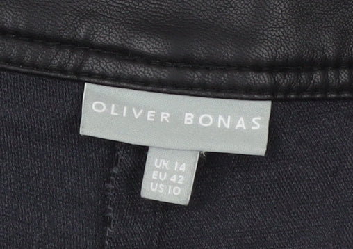 Oliver Bonas Women's Black Trousers Size 14