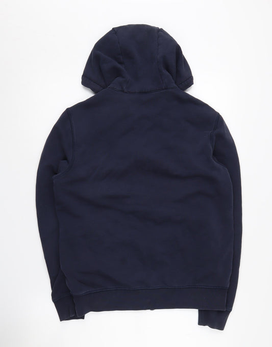Boss Men's Blue M Full Zip Hoodie