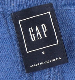 GAP Women's Blue T-Shirt, Size S, Casual Round Neck
