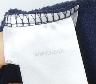 Peter Storm Men's Blue Fleece Pullover, Size L, 1/4 Zip