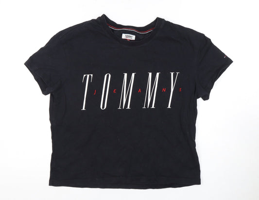 Tommy Jeans Women's Black S T-Shirt