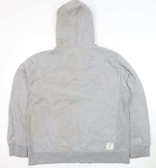 Fat Face Men's Grey Full Zip Hoodie XL