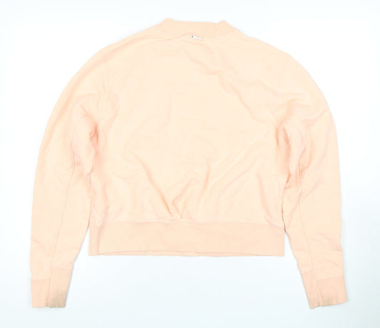 Puma Women's Peach Sweatshirt - Size 10 - Soft Cotton