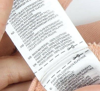 Adidas Women's Peach Pullover Hoodie Size 8