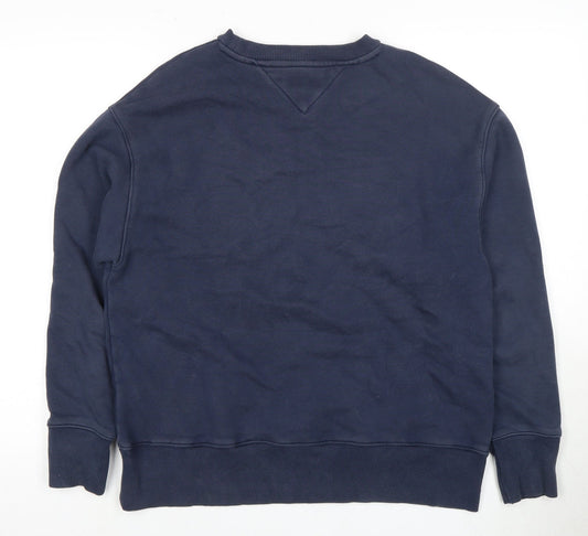 Tommy Jeans Men's Blue Pullover Sweatshirt M