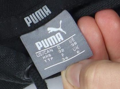 Puma Women's Black Pullover Hoodie - Size 6