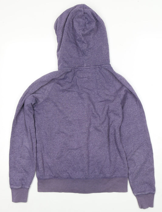 Jack Wills Unisex Purple Full Zip Hoodie 10 Plus