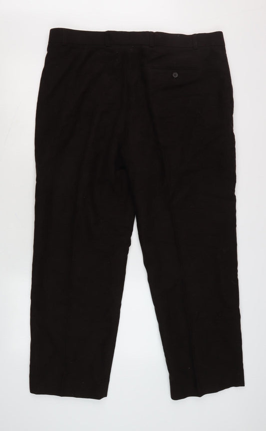 James Pringle Men's Black Trousers Size 40 Regular