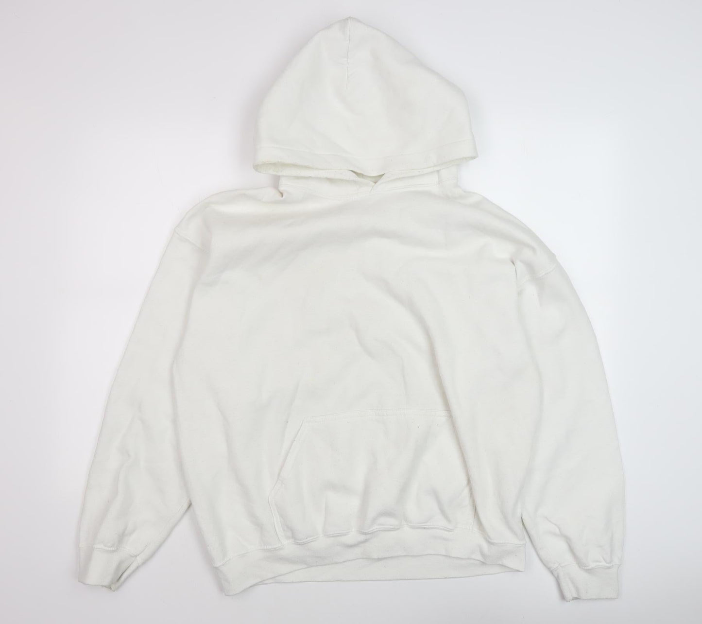 Looney Tunes Unisex White Hoodie, M - Bugs Bunny Graphic