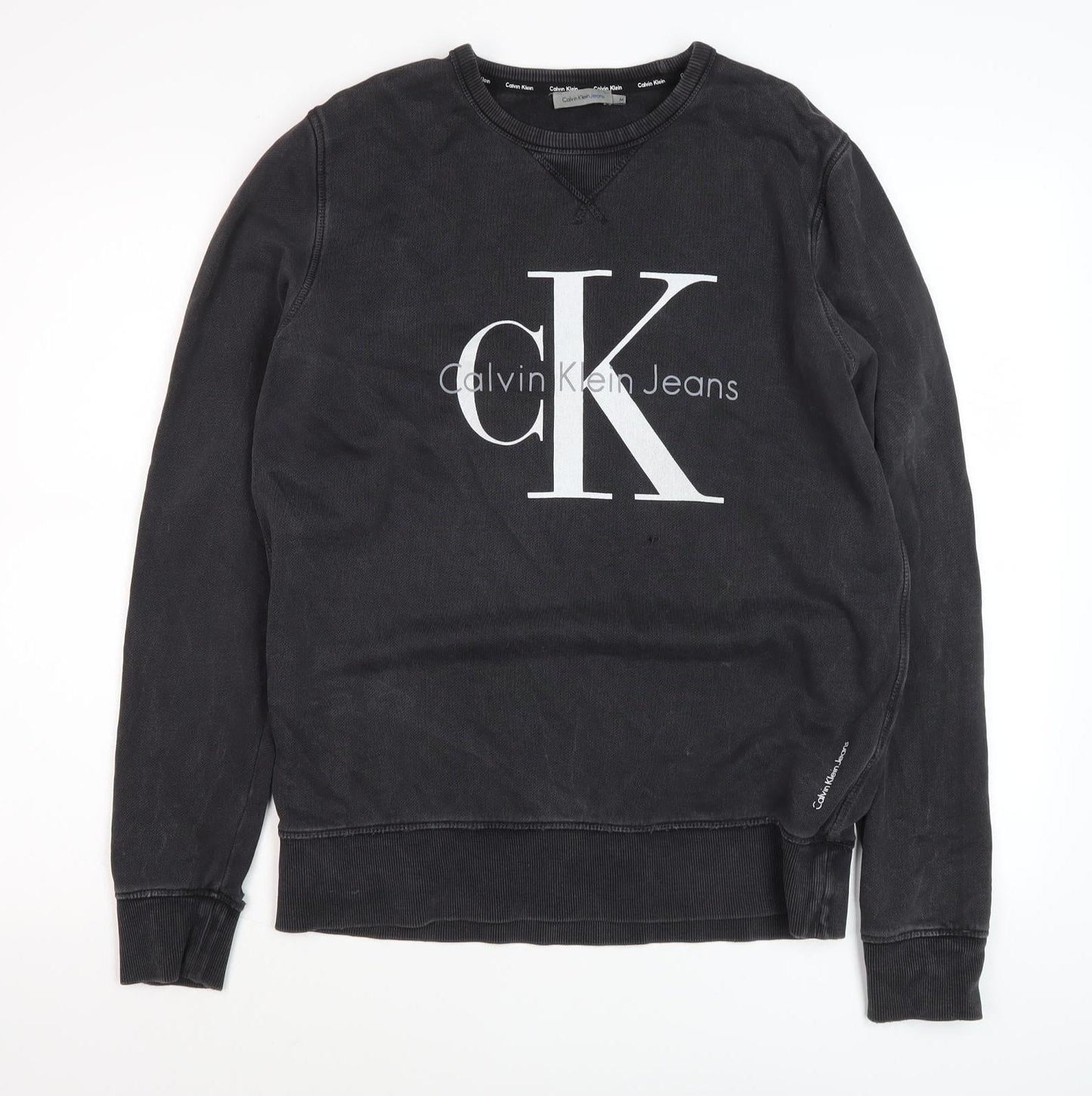 Calvin Klein Men's Black Pullover Sweatshirt M