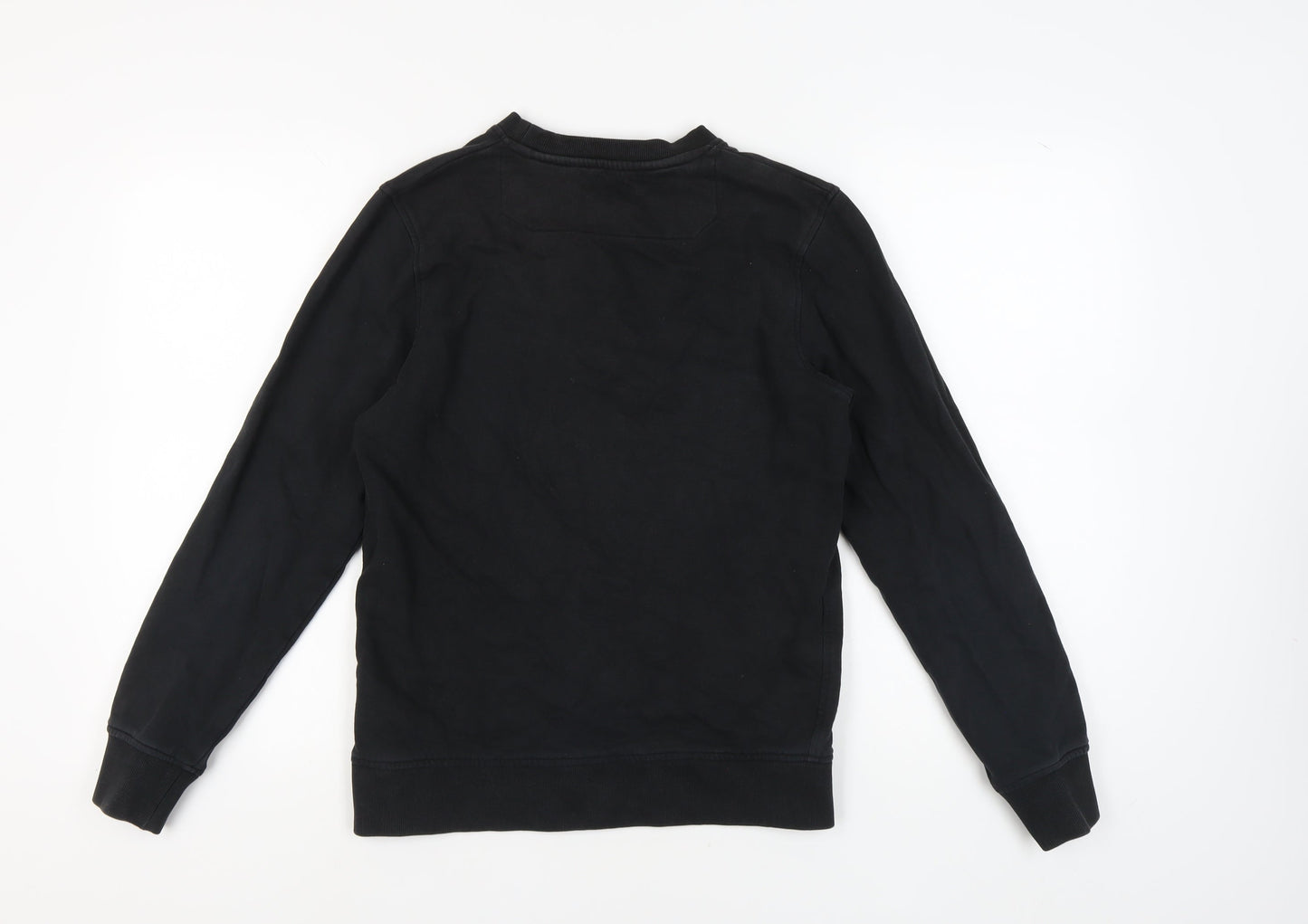 Jack & Jones Men's Black Graphic Sweatshirt S