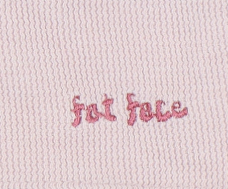 Fat Face Women's Pink Henley Sweatshirt Size M