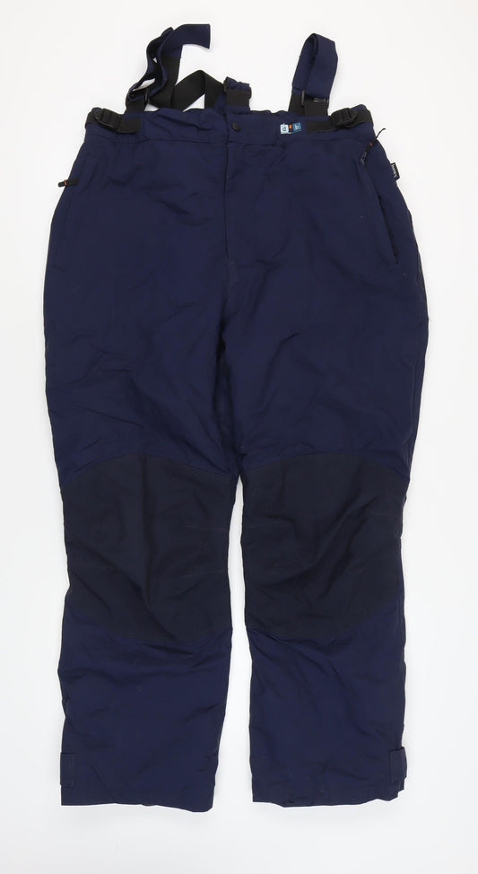 dare2b Men's XL Blue Waterproof Snow Pants