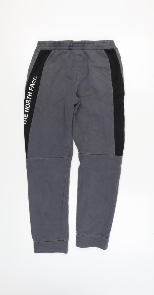 The North Face Boys Grey Joggers M - Casual Comfort