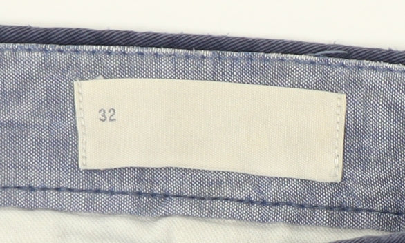GAP Men's Blue Chino Shorts, Size 32, Casual Summer Style