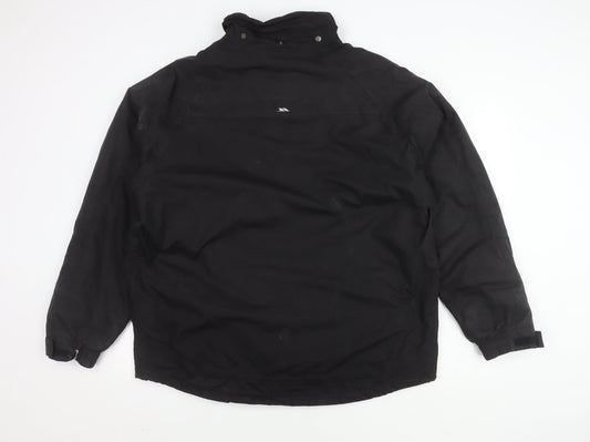 Trespass Men's Black Waterproof Jacket L