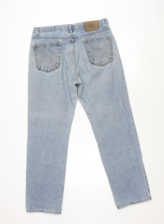 Calvin Klein Women's Blue Denim Jeans Size 13