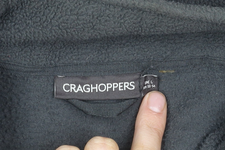 Craghoppers Men's Black Fleece Jacket L