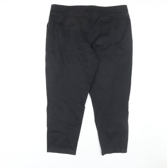 Marks and Spencer Women's Black Trousers Size 16