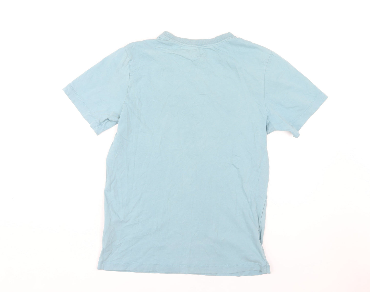 Nike Men's Blue Crew Neck T-Shirt S - Casual Style