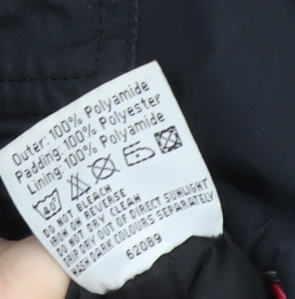 Tog 24 Women's Black Hooded Puffer Jacket Size 14