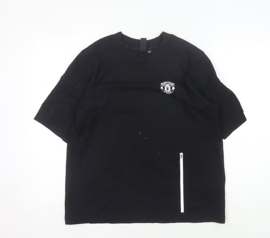 Adidas Men's Black XL Logo Short Sleeve T-Shirt