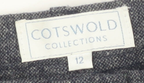 Cotswold Collections Grey Wool Women's Trousers Size 12