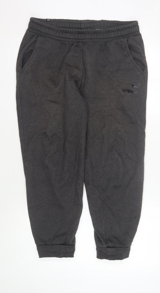 Puma Men's Black Joggers L Gym Activewear