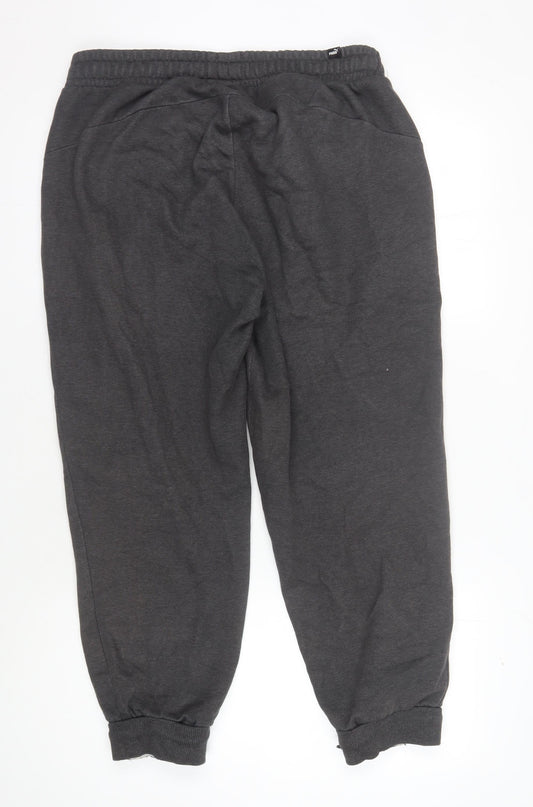 Puma Men's Black Joggers L Gym Activewear