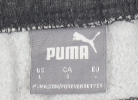 Puma Men's Black Joggers L Gym Activewear