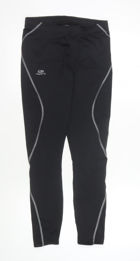 Decathlon Men's Black Compression Leggings S