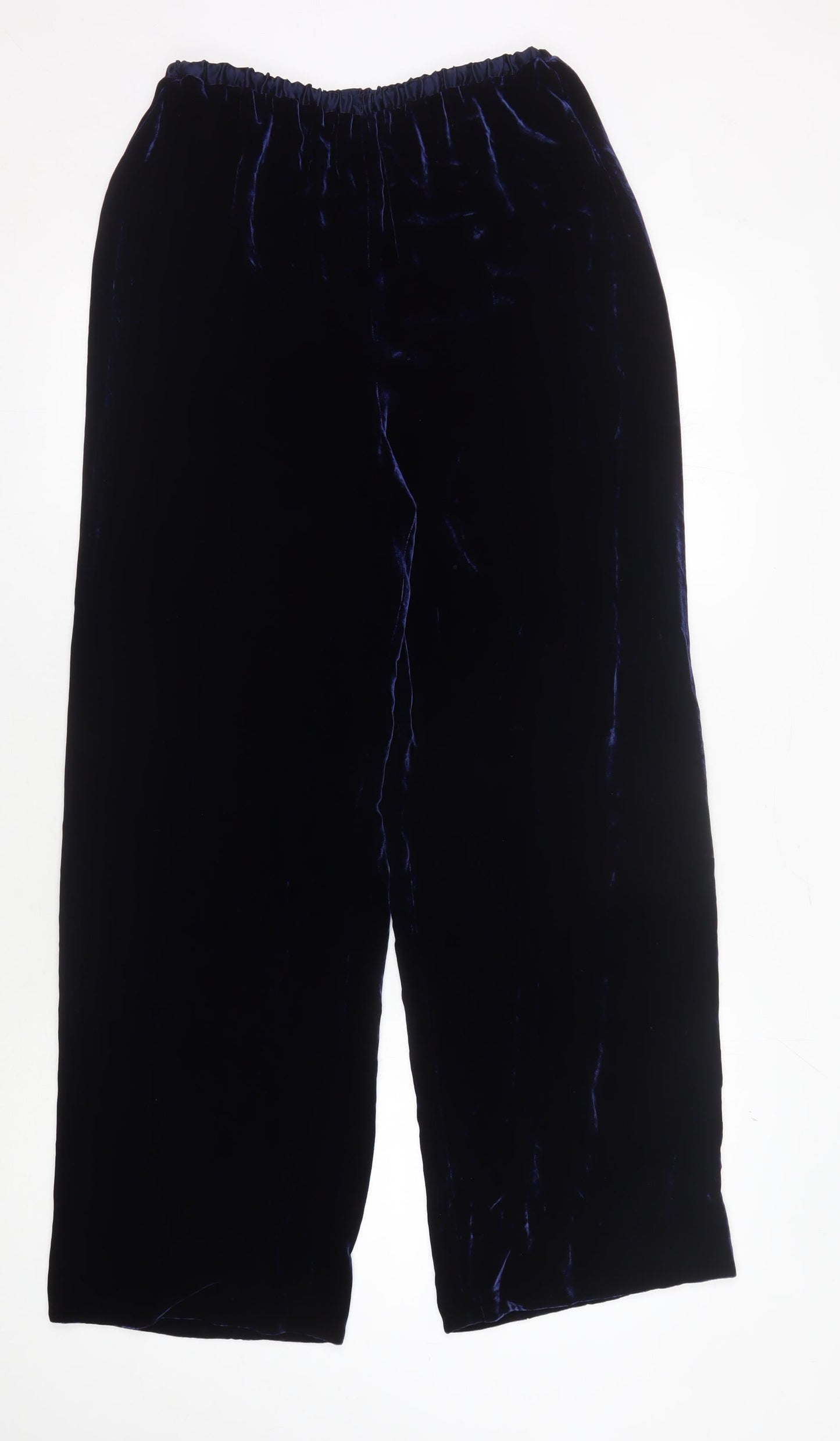 Boden Women's Blue Velvet Trousers Size 12