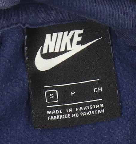 Nike Men's Blue Pullover Hoodie Size S