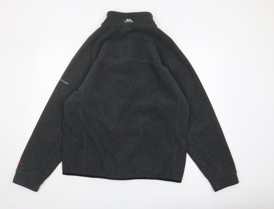 Trespass Men's Grey Fleece Pullover Sweatshirt M