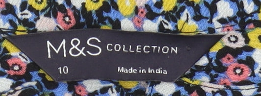 Marks and Spencer Women's Multicoloured Floral Blouse