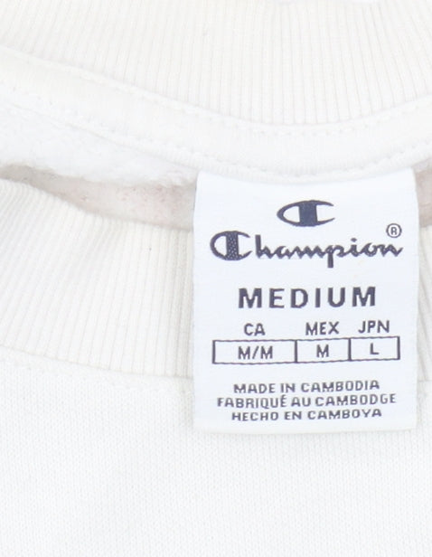 Champion Unisex Multicolour Logo Sweatshirt M